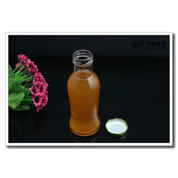 250ml 8oz Glass Juice Beverage Bottle